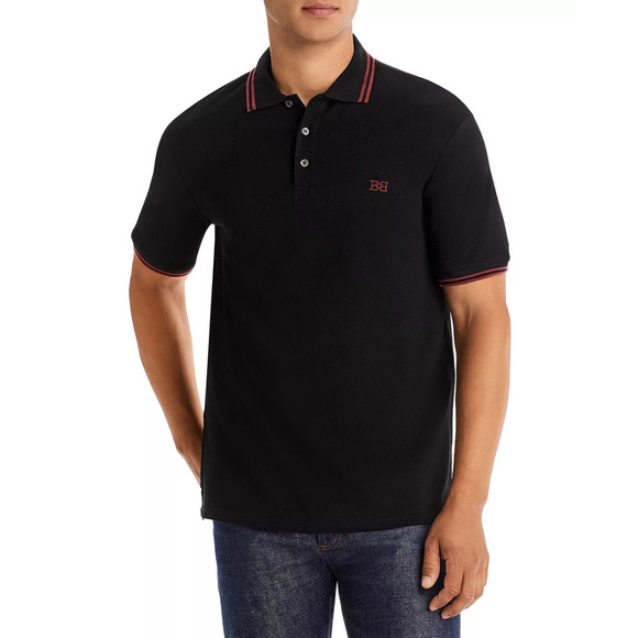 Bally M5BA Polo Shirt Black Size S 3108